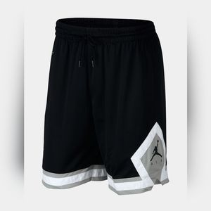 *NWT* Nike Air Jordan Tinker Mesh Blk/Gr Shorts Men sz M